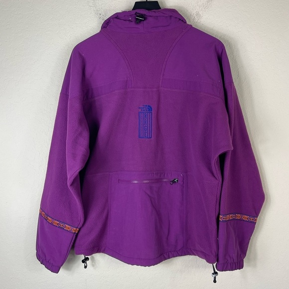 The North Face Retro 92 Rage Fleece Jacket Purple Size Large - Picture 5 of 7